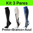 Kit 3 Pares de Meias de Compressão